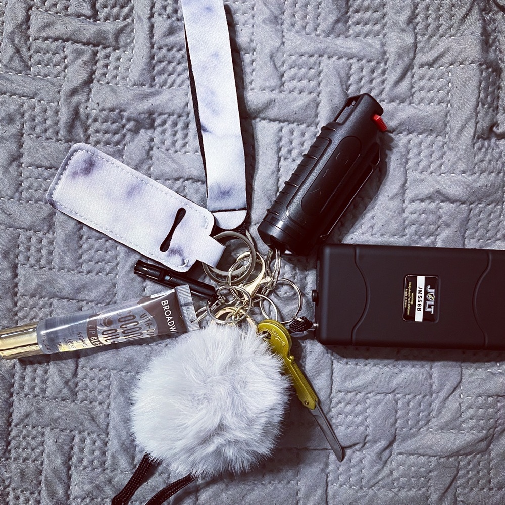 Gray Marble - Women’s Essential Keychain